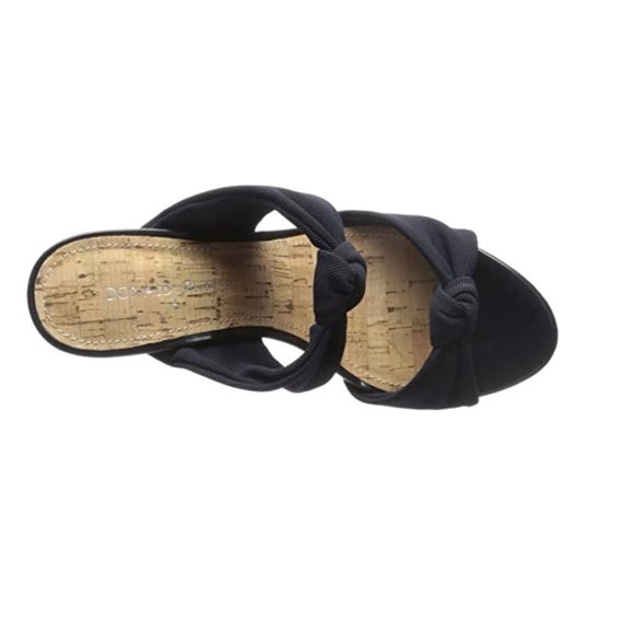 Donald J Pliner Pela Women's Knotted Wedge Slider - Picture 2 of 4